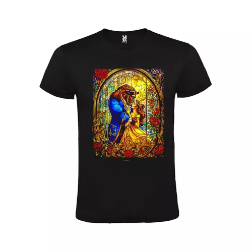 Camiseta la bella y la bestia