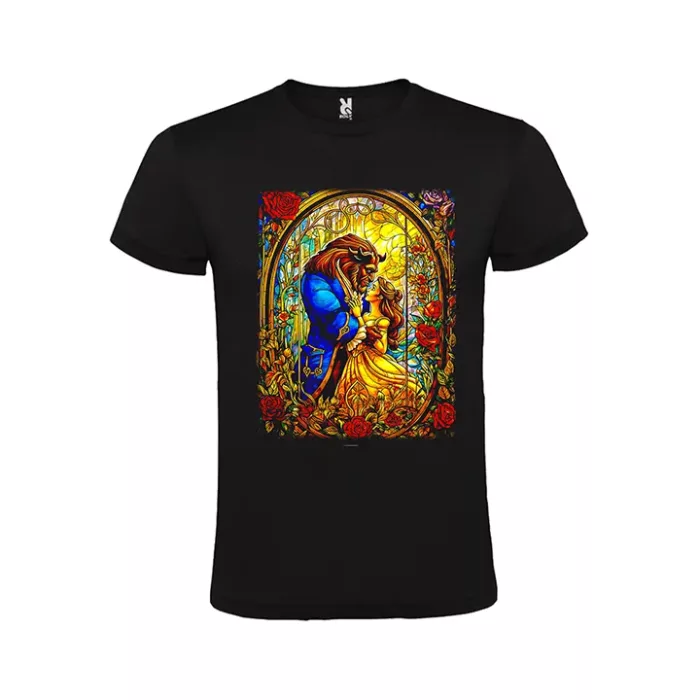 Camiseta la bella y la bestia