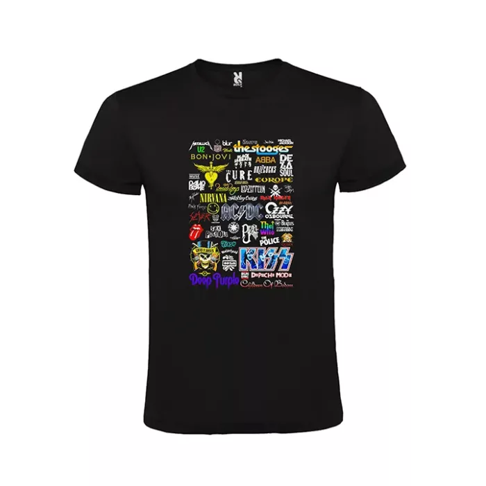 Camiseta grupos